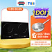 Bếp đôi điện từ hồng ngoại Sunhouse SHB81011-EC - Hàng chính hãng