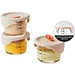 Hộp đựng thức ăn cho bé Lock&Lock có vạch chia 230ml x 3 hộp LLG508S3