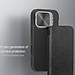 Ốp Lưng Bao Da Gập Nillkin Qin Prop Leather Chống Sốc Cho iPhone 16 Pro Max Đựng Thẻ, Nắp Đậy Bảo Vệ Camera Kiêm Giá Đỡ - Hàng chính hãng