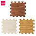 Set 9 Miếng Thảm Xốp Ghép Sàn Vân Gỗ Dày Dặn Không Mùi Size 30x30 Mới Đẹp Deli - Thảm Xốp Cho Bé Phù Hợp Phòng Khách Phòng Ngủ - VS998
