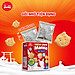 Combo 2 Bánh Quy Dinh Dưỡng Manna Morinaga, Bánh Ăn Dặm vị Sữa dinh dưỡng cho bé 46g (Cho trẻ từ 6 tháng tuổi)