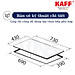 Bếp âm hồng ngoại đôi nhập khẩu Malaysia KAFF KF-FL101CC - Hàng chính hãng