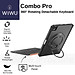 Bao Da Bàn Phím WIWU Combo Pro 3in1 MK-007 Keyboard cho IPad Gen 11 A16 ,10 2022,pro 11 inch M4, Air 4,5,6 M2 2024 - Hàng chính hãng