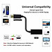 Dây Cáp Chuyển Đổi DisplayPort Sang HDMI màu đen Displayport To HDMI Hàng Nhập Khẩu XOA 3.7S