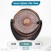 Quạt mini để bàn, quạt tích điện, quạt cầm tay chính hãng CWELL, động cơ không tiếng ồn, xoay 210 độ, pin khủng, bản mới