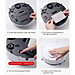 Robot Hút Bụi Lau Nhà, hệ thống cảm biến hiện đại, chế độ hút mạnh mẽ, thông minh điều khiển qua APP điện thoại Tự Động Hàng Nhập Khẩu
