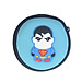 Hộp Đựng Tai Nghe Họa Tiết Superman (Xanh) - Hàng Chính Hãng