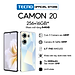 Điện thoại Tecno CAMON 20 8GB/256GB - Camera 64MP + 32MP | 5000 mAh | Sạc nhanh 33W | 6.7'' FHD AMOLED - BH 13 Tháng - Hàng Chính Hãng