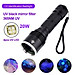 Đèn pin sạc cầm tay tia cực tím (UV) cao cấp Terino D113-UV (365nm, 20W)- Hàng chính hãng