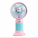 Quạt Mini Để Bàn, Quạt Tích Điện Sạc USB - Quạt Cầm Tay Tốc Độ, Điều Chỉnh Hướng Gió Xoay 360 Độ, Kiểu Dáng Sang Trọng , Không Gây Ồn, Pin Sạc - Giao Màu Ngẫu Nhiên - Hàng Nhập Khẩu