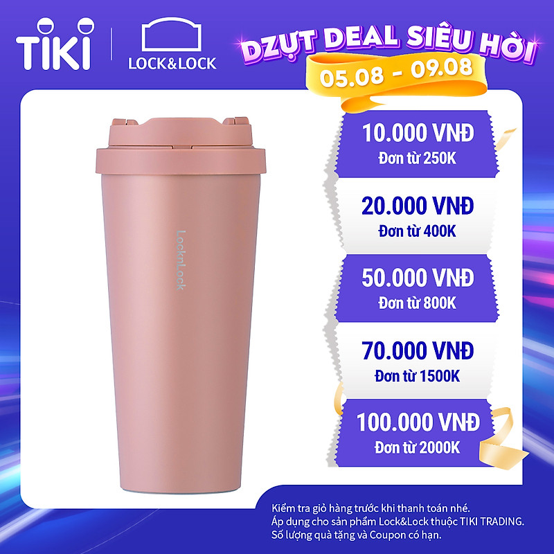 Bình Giữ Nhiệt Lock&Lock Energetic One-Touch Tumbler LHC3249 – 550ML