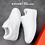 Giày thể thao nam trắng ZAVAS bằng da không bong tróc đế cao 3cm êm chân - S410 Hàng Chính Hãng thumbnail