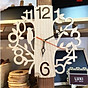 Đồng Hồ Gỗ Vintage treo tường cực xinh - đồng hồ treo tường tặng kèm móc treo không cần khoan tường thumbnail