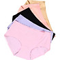 Hộp 5 quần lót nữ, quần su trơn xuất Nhật - ZQH01 (Màu ngẫu nhiên) thumbnail