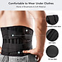 COD Breathable Waist Support Belt Sports Fitness Training Anti-skid Lumbar Support Waist Brace thumbnail