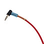 3.5mm (1 8 ) M-M Coiled Audio Cable Wire Car Headphone Aux Input Cable Black thumbnail