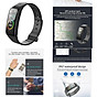 Bluetooth 4.0 Blood Pressure Smartwatch Smart Watch Wristband Men Women thumbnail