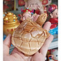 (5 màu) Tượng Rùa bằng đá tự nhiên size 8cm tạc thủ công bằng tay - tặng kèm 10 xu vàng mini may mắn thumbnail