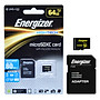 Thẻ Nhớ Energizer 64GB Micro SDXC Class 10 Up To 80mb/s (Kèm Adapter) FMDAAH064A - Hàng Chính Hãng