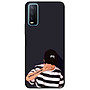 Ốp lưng dành cho Vivo Y20 - Y20s - Y12s mẫu Bad Boy Nón Đen
