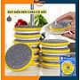 Miếng Bọt Biển Rửa Chén 2 Mặt Vải Lưới Tạo Bọt Rửa Bát Cọ Nồi Đa Năng Tiện Lợi