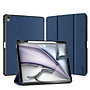 Bao da cho iPad Air 13 inch M2 2024 Dux Ducis Domo Series có khe cắm bút, tự động tắt mở_Hàng Chính Hãng