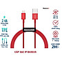 Cáp sạc cho iPhone/ iPad Baseus Superior Series Fast Charging Data Cable USB to iP (2.4A, 480Mbps, Fast charge, ABS/ TPE Cable)- Hàng chính hãng
