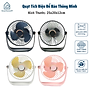 Quạt Tích Điện Để Bàn Thông Minh 5 Tốc Độ Gió, Tích Hợp Đèn Ngủ, Siêu Nhẹ, Tiết Kiệm Năng Lượng - HÀNG CHÍNH HÃNG MINIIN