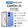Điện thoại Tecno CAMON 20 8GB/256GB - Camera 64MP + 32MP | 5000 mAh | Sạc nhanh 33W | 6.7'' FHD AMOLED - BH 13 Tháng - Hàng Chính Hãng