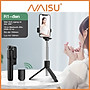 Gậy Chụp Ảnh Tự Sướng Bluetooth, Tripod Livestream 3 chân máy sống, ánh sáng lấp đầy, có thể gấp lại ID – 1815 - Hàng nhập khẩu