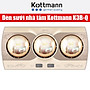 Đèn sưởi nhà tắm Kottmann K3B-Q Hàng chính hãng