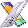 Ốp lưng silicon dẻo cho Samsung Galaxy A33 , A73 , A13 , A53 5G trong suốt mỏng 0.6mm hiệu Ultra Thin độ trong tuyệt đối chống trầy xước - Hàng nhập khẩu