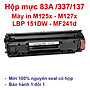 Hộp mực 83A (hàng nhập khẩu) dùng cho máy in HP Laserjet Pro M125, M201, M127fn, M225dw - Cartridge CF283A