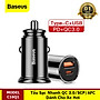 Tẩu Sạc Mini Xe Hơi C16Q1 Công Suất 30W Sạc Nhanh QC 3.0 - Hàng Chính Hãng Baseus