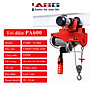 Bộ Tời Điện Kèm Rùa ABG PA600 (300/600Kg) 30 Mét - Giúp Máy Tời Treo Nâng Hạ Vật Nặng Dễ Dàng Trong Nhà Xưởng Công Nghiệp Và Đời Sống, Nâng Kéo Linh Hoạt, Hiệu Quả Cao - Hàng Chính Hãng