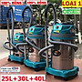 Máy Hút Bụi Công Nghiệp Jetman 25L+30L+40L Hàng chính hãng 100%  (Bảo hành 1 năm)