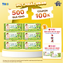 Combo 6 Khăn Ướt Unifresh Aloevera 80M (80 Miếng)