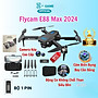 Máy Bay Flycam Camera 4K E88 Max 2024 Cao Cấp Động Cơ Không Chổi Than Siêu Bền Tránh Va đập, 2 Camera có cảm biến bụng giữ thăng bằng khi bay - Hàng Chính Hãng
