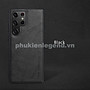 Ốp lưng da cao cấp cho SamSung Galaxy  S25 Ultra ,  S24 Ultra , S23 Ultra chính hãng X-level viền mềm, chống bám vân tay - Hàng chính hãng