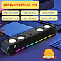 Loa bluetooth JK-1119, Loa Máy Tính Gaming Soundbar Để Bàn Led RGB Âm Bass Mạnh Mẽ + tặng dây 3.5 - Hàng nhập khẩu