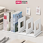 Giá Đựng Sách Để Bàn Deli - Kệ Chia 4 Ngăn Văn Phòng Học Sinh Sinh Viên - Chặn Sách Nhiều Ngăn Giúp Sắp Xếp Tài Liệu