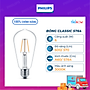 Bóng đèn Philips LED Classic (ánh sáng vàng 3000K) - Thiết kế cổ điển, ánh sáng chất lượng cao