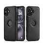 Ốp lưng da khoét táo cao cấp dành cho iPhone 16 / 16 Plus / 16 Pro / 16 Pro Max - Hàng chính hãng
