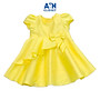 Đầm công chúa bé gái Họa tiết Nơ vàng tafta ánh nhủ - AICDBG1SQCZK - AIN Closet