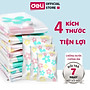 Túi Hút Chân Không Đựng Quần Áo, Chăn Ga Gối, Thú Bông Deli - Loại Dày Cao Cấp, Nhiều Hoạ Tiết, Bảo Vệ Quần Áo, Chăn Ga Khỏi Ẩm, Nấm Mốc, Chống Nước Tuyệt Đối