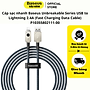 Cáp sạc nhanh Baseus Unbreakable Series USB to Light-ning 2.4A P10355802111-00- Hàng chính hãng