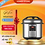 Nồi Áp Suất Điện Olivo PC60 Ruột Inox 6L Thương Hiệu Mỹ Gồm 16 Chức Năng Công Suất 1000 W - Hàng Chính Hãng