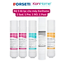 Combo 5 lõi Korihome bao gồm 2 sediment + 1 pre + 1R.O + 1 Post) - Hàng chính hãng