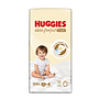 Tã quần Huggies Skin Perfect Mega Jumbo XXL64+4 miếng với 2 vùng thấm giảm kích ứng da