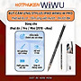 Bút cảm ứng lộ cơ cảm biến nghiêng chống tì tay sạc nam châm WIWU Stylus W PRO cho iPad Pro Air Mini đời 2018 trở lên Gen 7 8 9 10 10.9 11 12.9 13 Mini 6 M1 M2 M3 M4 - Hàng nhập khẩu